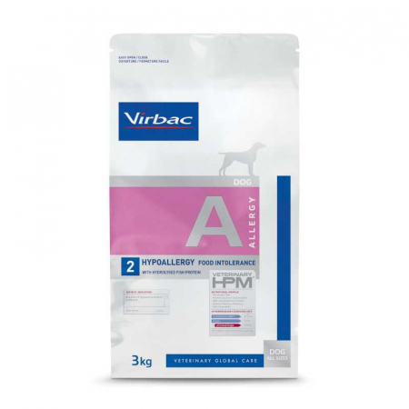VIRBAC - Virbac HPM A2 Allergy NF 3kg – Hrană Hipoalergenică pentru Câini Adulți