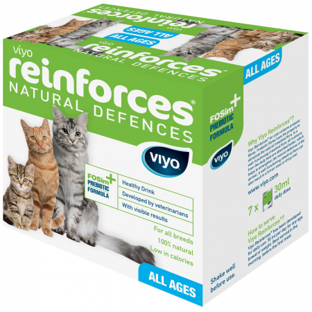 Supliment Nutritiv pentru pisici Viyo Reinforces Cat 30 x 30ml [0]