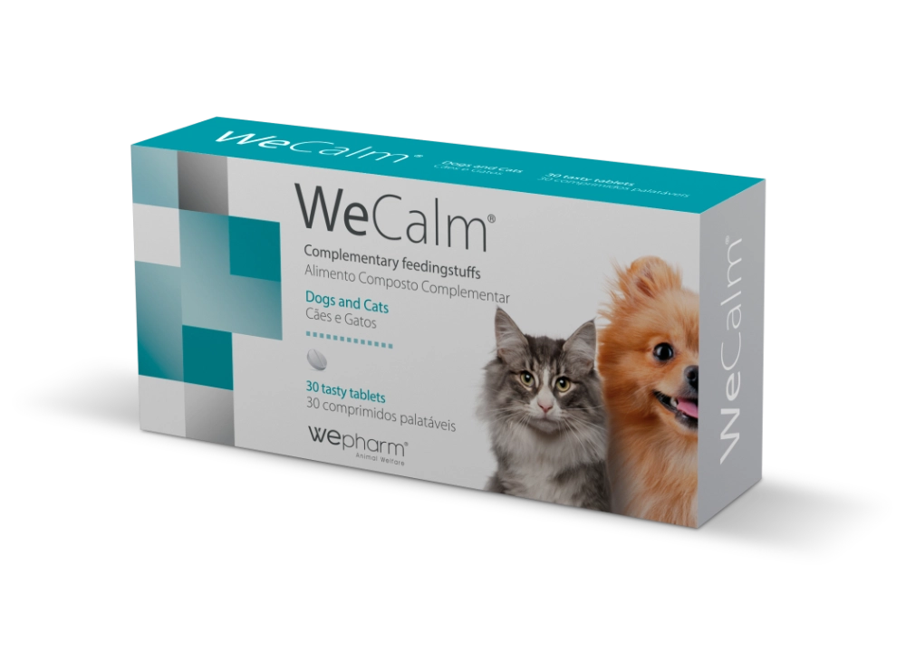 SUPORT NEURONAL - WeCalm 30cp, supliment antistres pentru caini si pisici