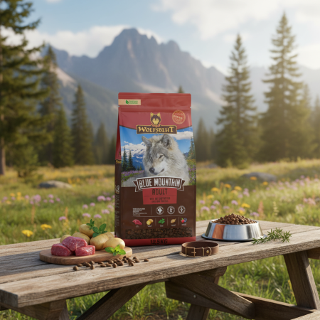 Pet food - Wolfsblut Blue Mountain Adult 12.5 kg – hrană uscată pentru câini adulți cu vânat și iepure