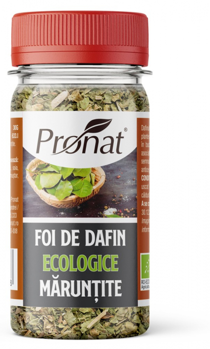 Foi de dafin mărunțite, BIO 30 g [1]