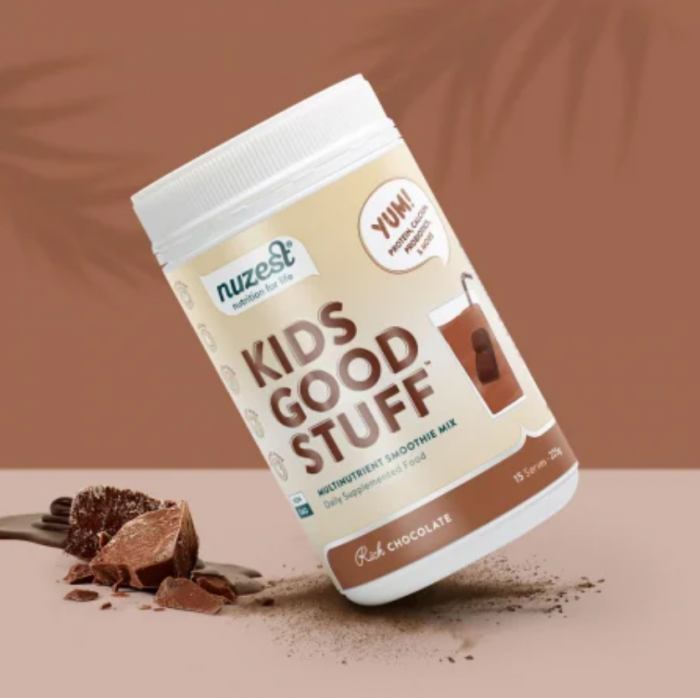 2 X Kids Good Stuff, Shake Proteic cu Multivitamine, Ciocolata, 225g [2]