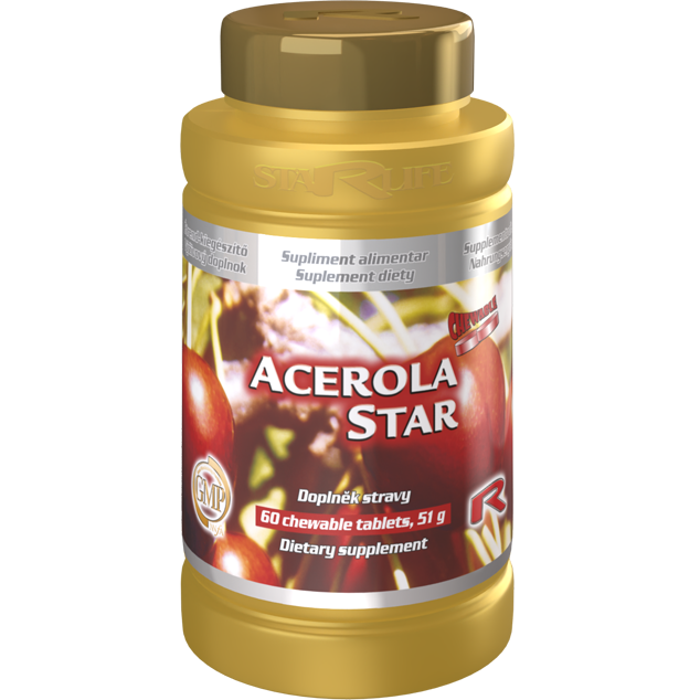 Acerola Star, supliment alimentar pentru imunitate și protecție antioxidantă [1]