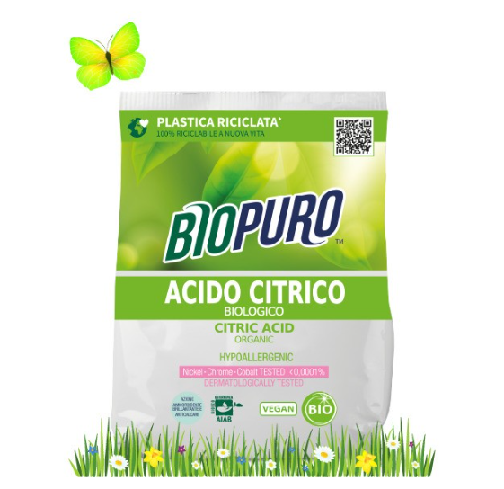 Acid citric pentru rufe hipoalergen ecologic 450g - Biopuro [1]