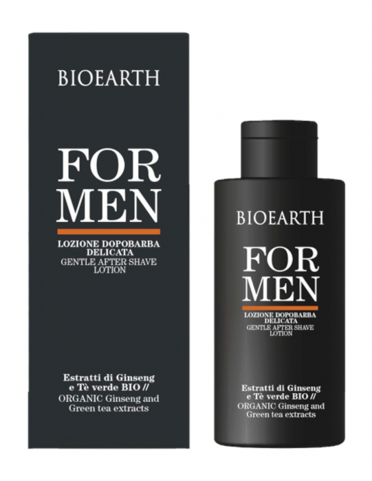 Aftershave bărbați cu ginseng și ceai verde, For Men 100ml – Bioearth [2]