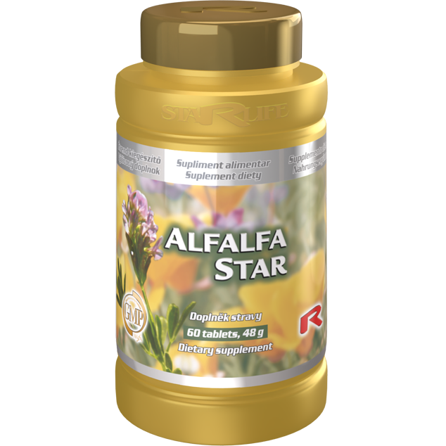 Alfalfa Star, supliment alimentar pe bază de lucernă [1]