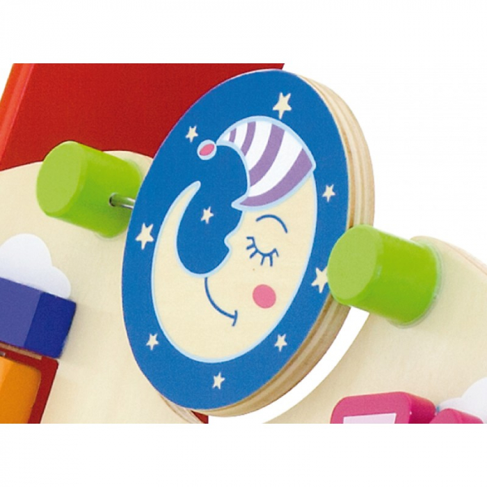 Antemergator rosu cu activitati tip Montessori [3]