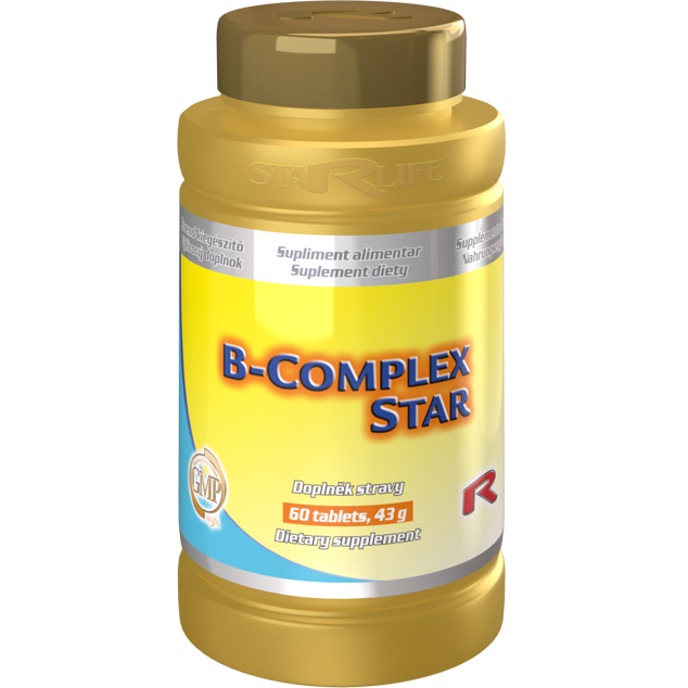B-complex Star, supliment alimentar cu vitaminele B [1]