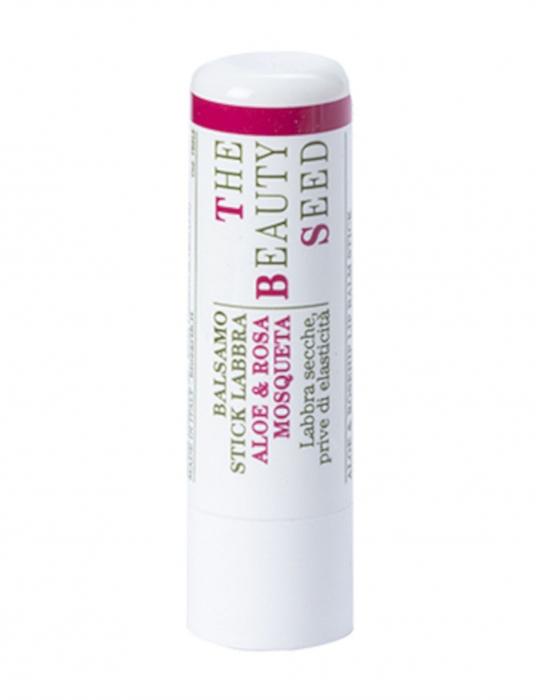 Balsam de buze cu aloe si rosa mosqueta - Bioearth [1]