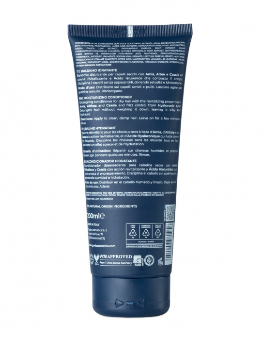 Balsam de păr hidratant cu acid hialuronic, 200ml – Hyalurvedic Gyada Cosmetics [2]