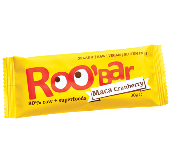 Baton cu maca și merișor raw BIO, 30g [1]