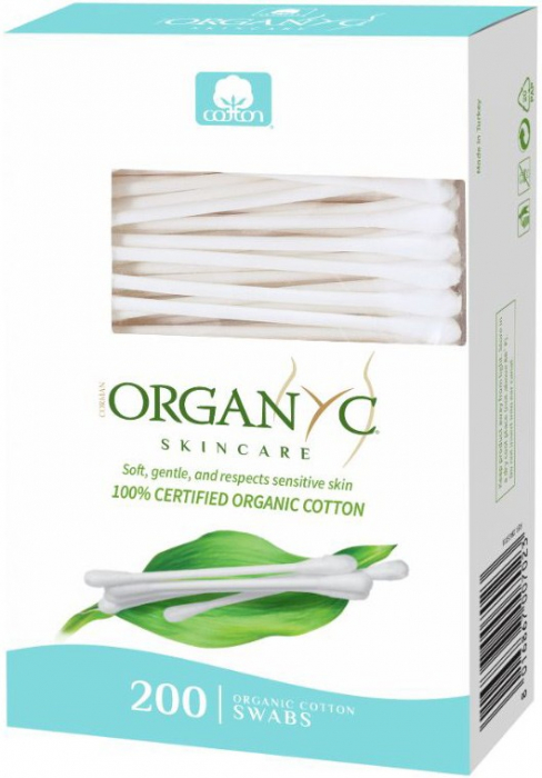 Betisoare cu bumbac organic 200 buc Organyc [2]