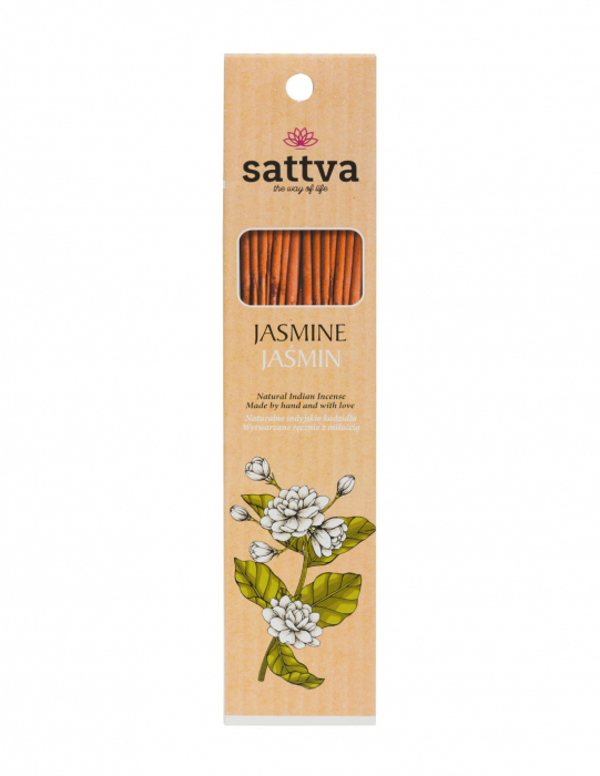 Bețișoare parfumate cu Iasomie – Sattva Ayurveda [1]