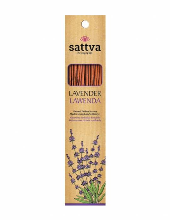Bețișoare parfumate cu Lavandă – Sattva Ayurveda [1]