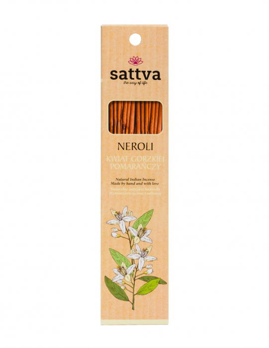 Bețișoare parfumate cu Neroli – Sattva Ayurveda [1]