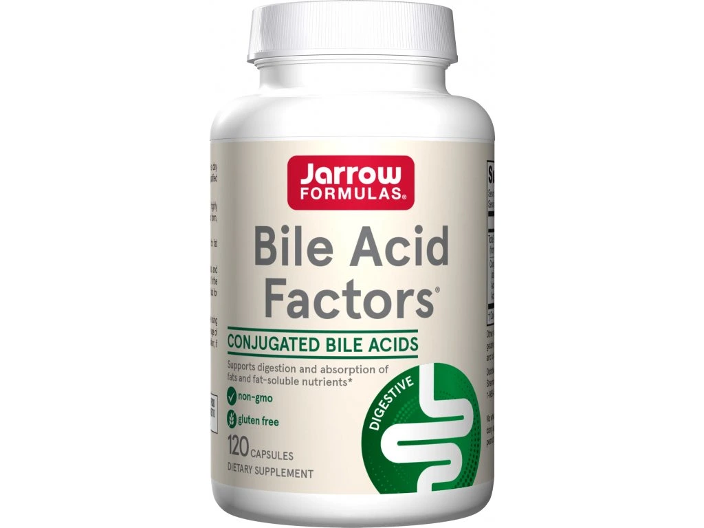 Bile Acid Factors, pentru sprijinul sistemului biliar, 120 caps [1]