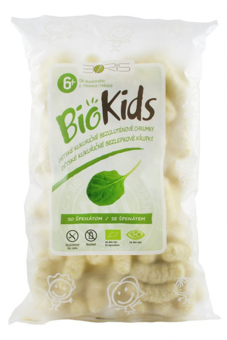 BioKids Pufuleti BIO cu spanac, 55 g [2]
