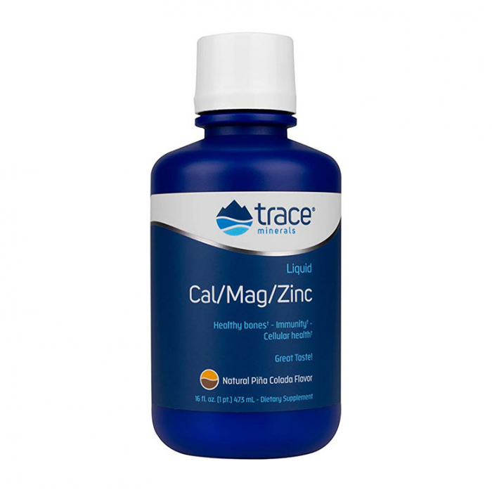 Cal Mag Zinc 200 mg, formula lichida 473ml