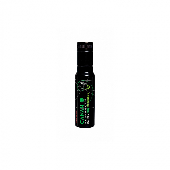 Canah hemp oil basil ECO 100ml (ulei canepa cu busuioc)