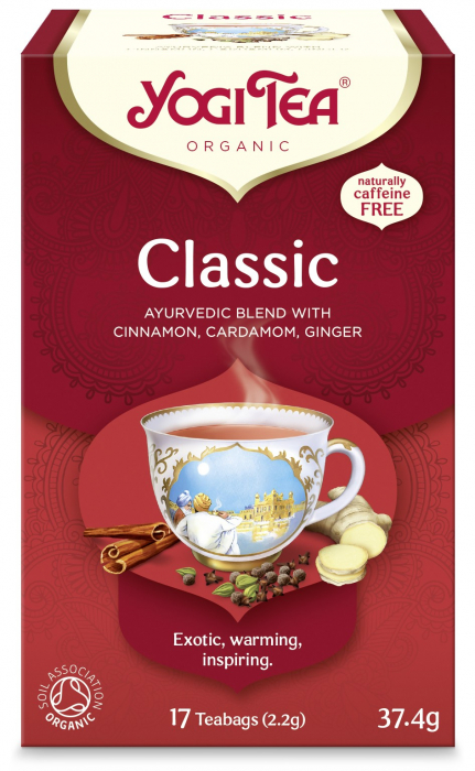Ceai Bio CLASSIC, 17 pliculete 37.4 g Yogi Tea [2]