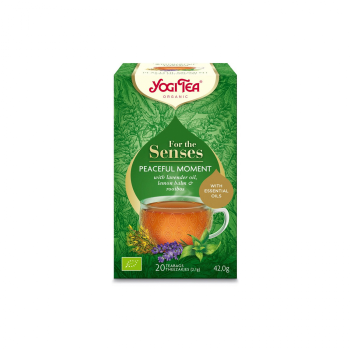 Ceai cu ulei esential, momente linistite, BIO 42g Yogi Tea [3]