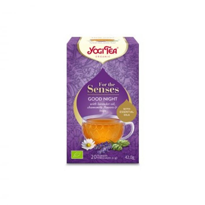 Ceai cu ulei esential, noapte buna, BIO 42g Yogi Tea [2]