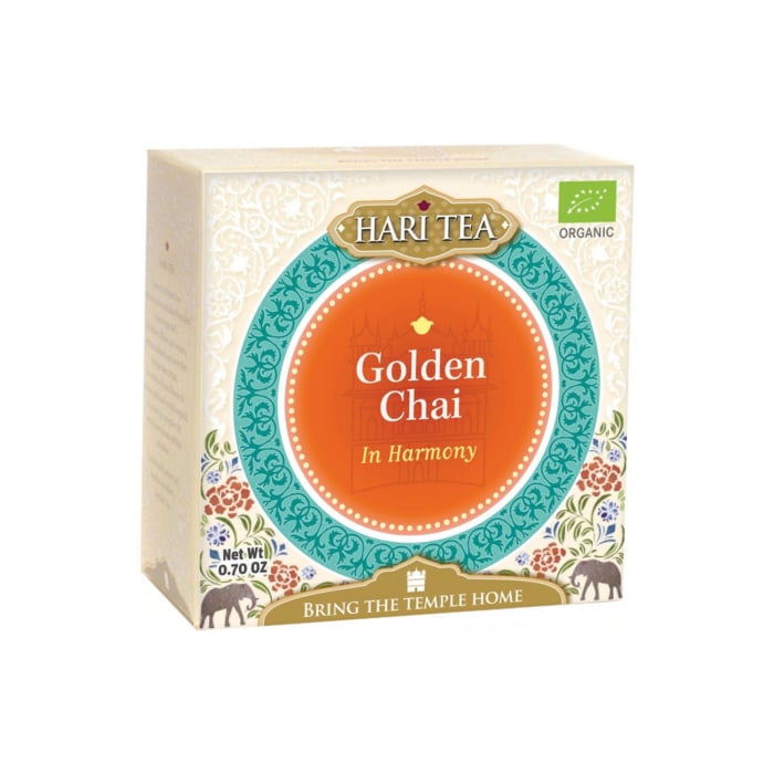 Ceai Premium Hari Tea - In Harmony - Golden Chai Bio 10Dz
