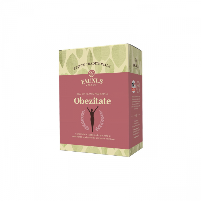 Ceai Retete Traditionale Obezitate 180G Faunus Plant