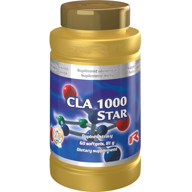 CLA1000 Star, capsule moi cu conținut de acid linoleic conjugat [1]
