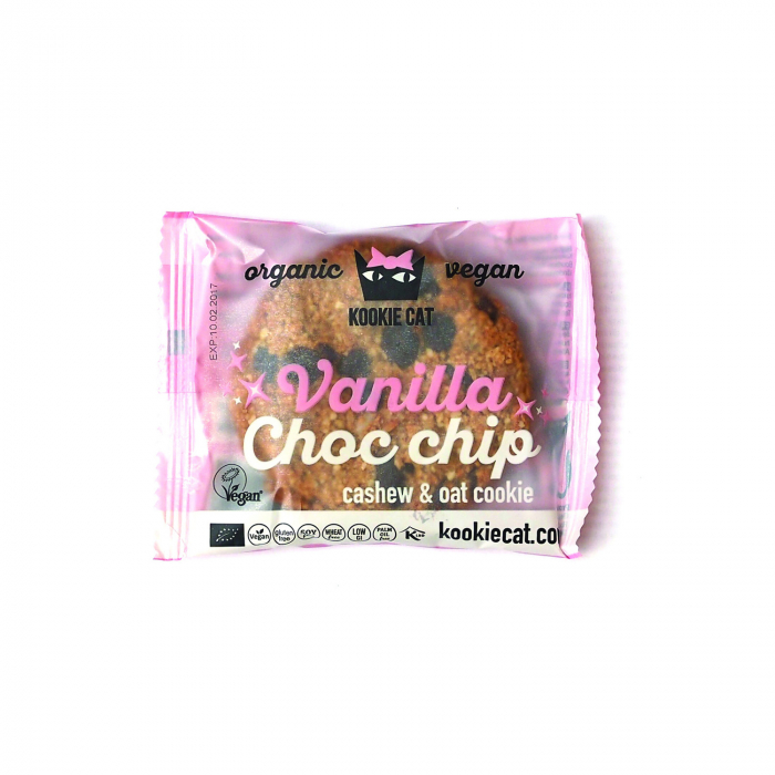 Cookie cu vanilie si ciocolata BIO, FARA GLUTEN 50g