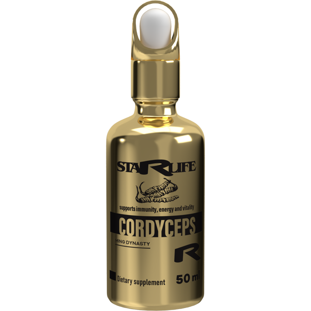 Cordyceps drops,  supliment alimentar bazat pe ciuperca Cordyceps [1]