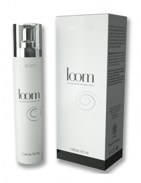 Crema cu melc bio, ten uscat si matur, 50ml - Loom Bioearth [2]