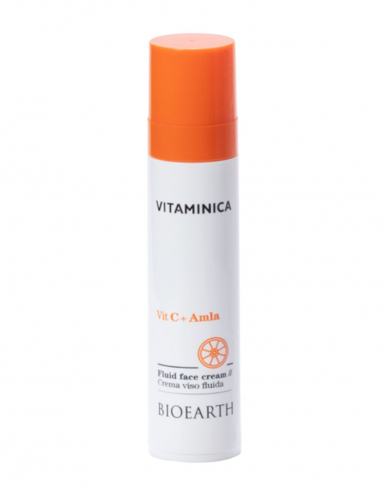 Cremă de față cu Vitamina C și Amla, 50ml – Vitaminica Bioearth [2]
