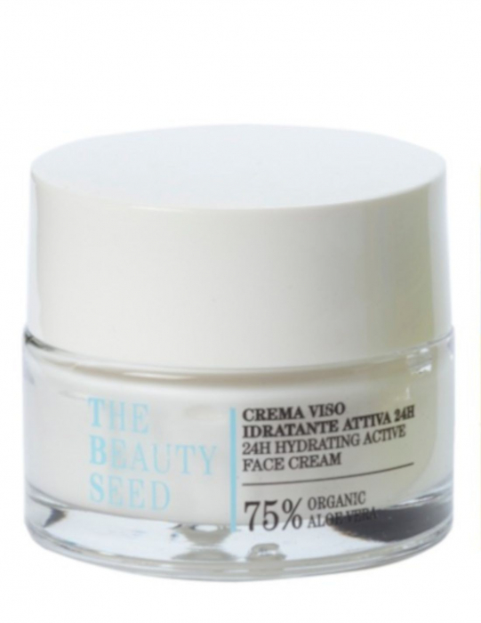Cremă de față hidratantă 24h, 50ml - The Beauty Seed Bioearth [2]