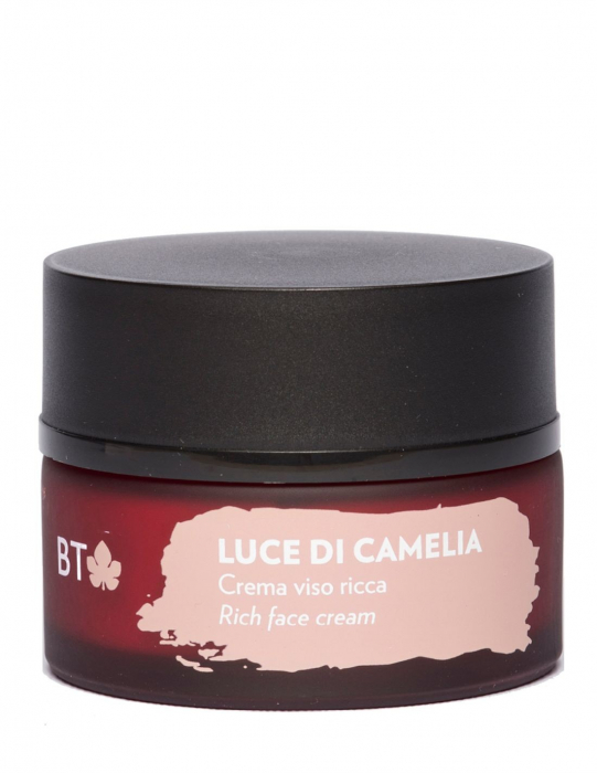 Cremă de față iluminantă cu camelia, 50ml – Biofficina [2]