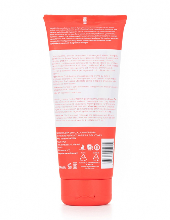 Cremă pentru spălarea părului cu argilă verde, 200ml – Gyada Cosmetics [2]