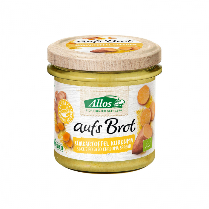 Crema tartinabila din cartof dulce si curcuma FARA GLUTEN 140g