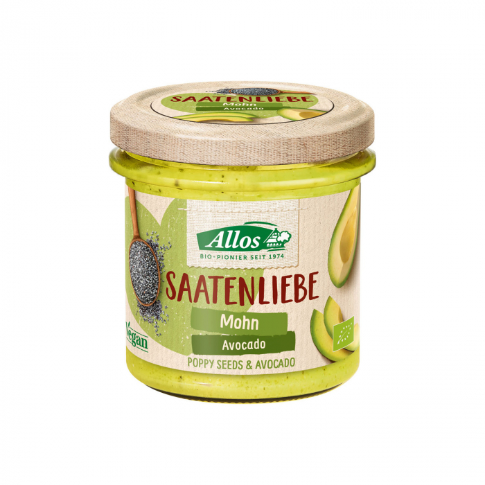 Crema tartinabila din seminte de mac si avocado FARA GLUTEN 135g