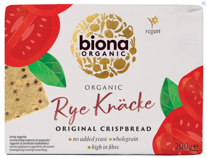Crispbread felii crocante din secara integrala Original bio 200g Biona [1]