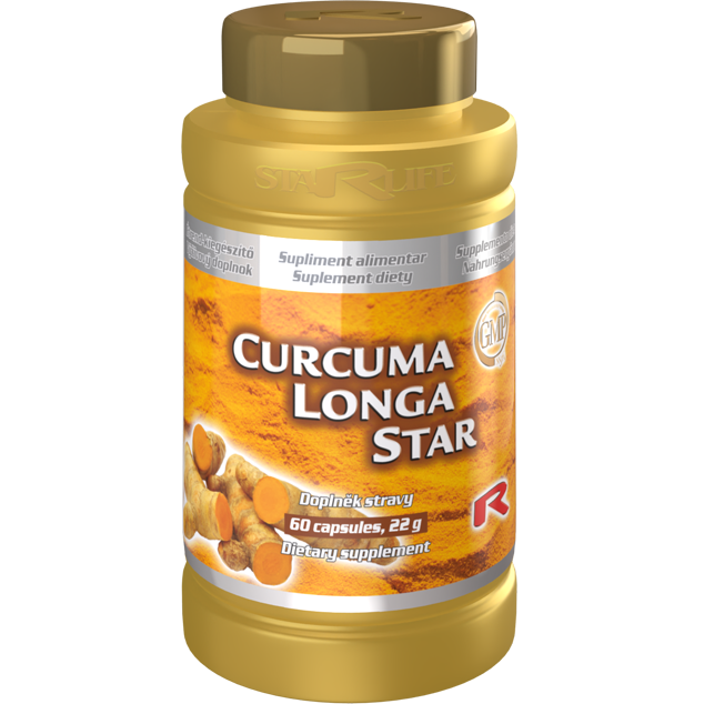 Curcuma Longa Star, supliment alimentar pe bază de curcumină (extract de turmenic) [1]