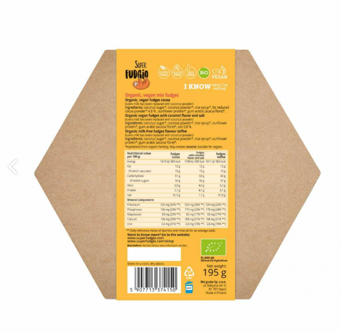 CUTIE CADO cu caramele asortate, bio, 195g [2]