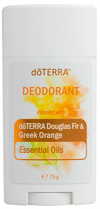 Deodorant îmbogățit cu uleiuri esențiale de Brad Duglas și Portocală Grecească dōTERRA [1]