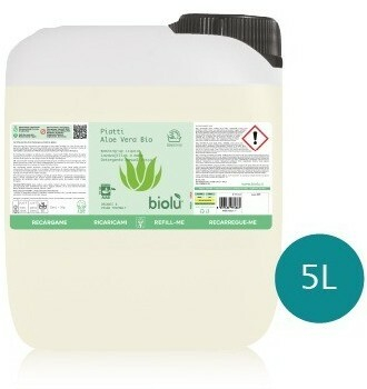 Detergent BIO  pentru spalat vase cu aloe vera, 5L - Biolu                                       [1]