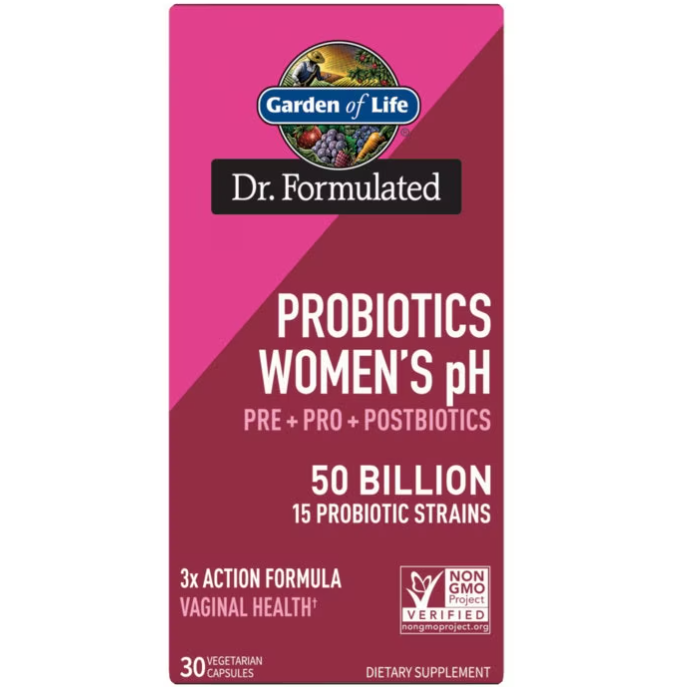 Dr. Formulated Probiotics Women's pH, pentru femei, 30 de capsule [1]