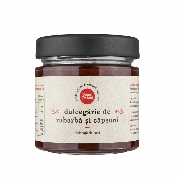 Dulceață de rubarbă și căpșuni, 260g [1]