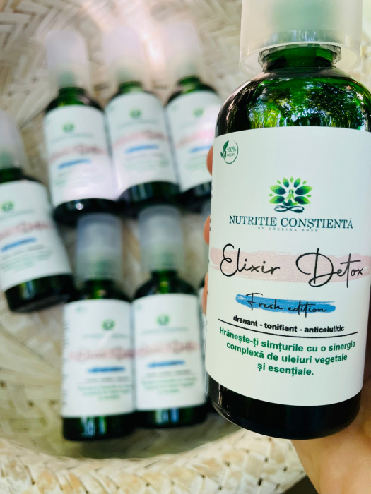 Elixir Detox - mix 100% natural din uleiuri cu efect drenant, tonifiant, anticelulitic [2]