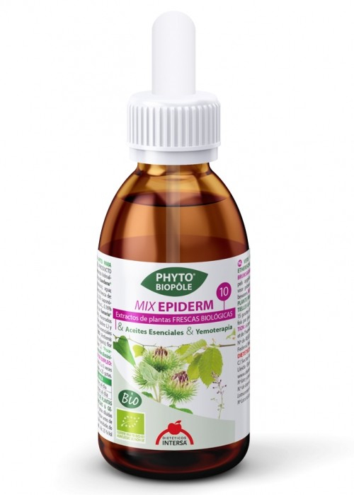 EPIDERM - formula cu extracte BIO din plante pentru CURATAREA PIELII, 50ml cu picurator