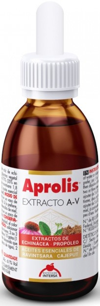 Extract A-V de propolis, plante si uleiuri esentiale, 30ml Aprolis [2]