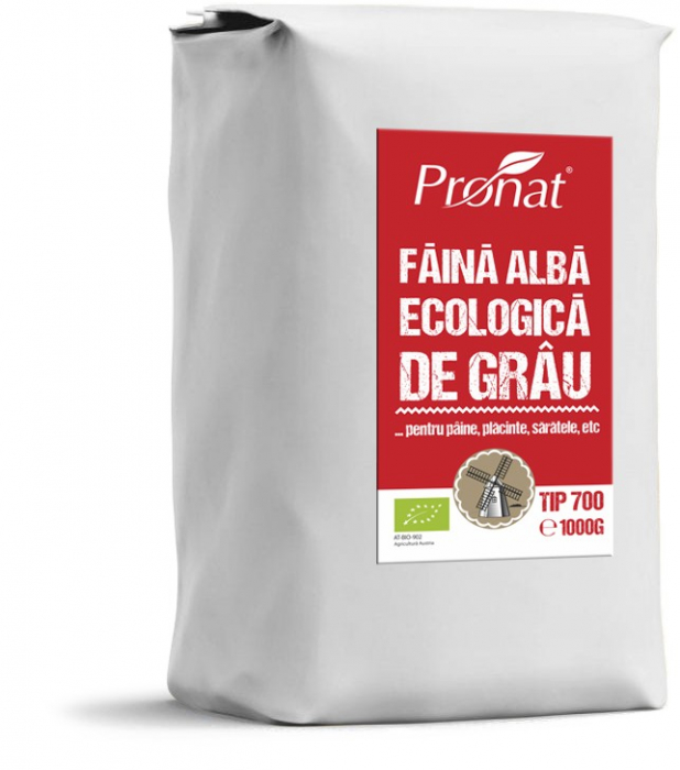 Făină albă de grâu Bio, TIP 700, 1 kg [1]