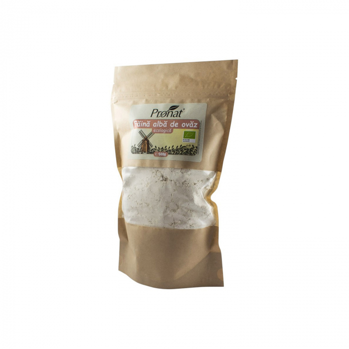 Faina alba de ovaz BIO, 500gr [2]